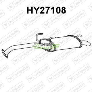 Tłumik HYUNDAI - 287001B000 287001B600 2870025000