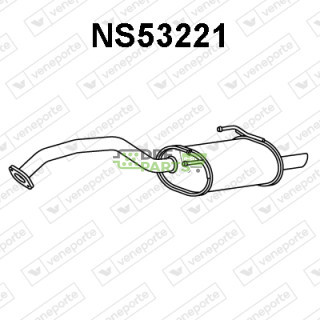 Tlumič NISSAN - 201003HD0A 201003VU0A 201003VU2A
