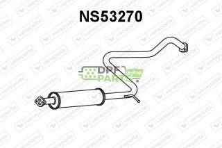Tłumik NISSAN - 203000N210 203000N211 B030M0N210GA