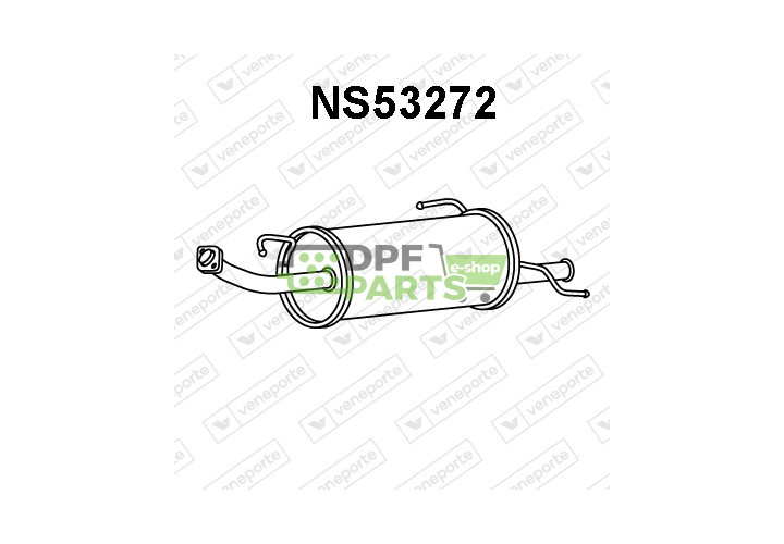 Tlumič NISSAN - 201000N000 201000N002 201000N003