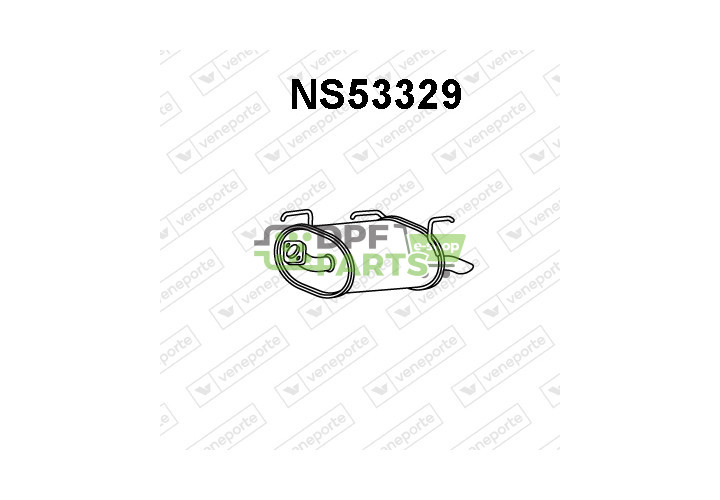 Tlumič NISSAN - 201004U200 201004U310 