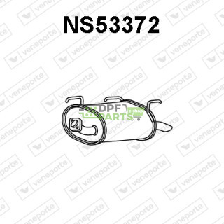 Tłumik NISSAN - 201005M370 20100BM500 20100BM505