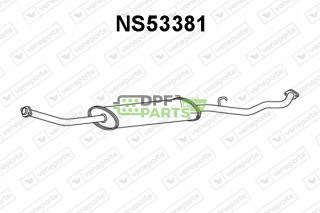 Tłumik NISSAN - 20300AY105 20300AY110 20300AY115