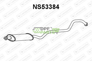 Tłumik NISSAN - 203005M370 203005M770 