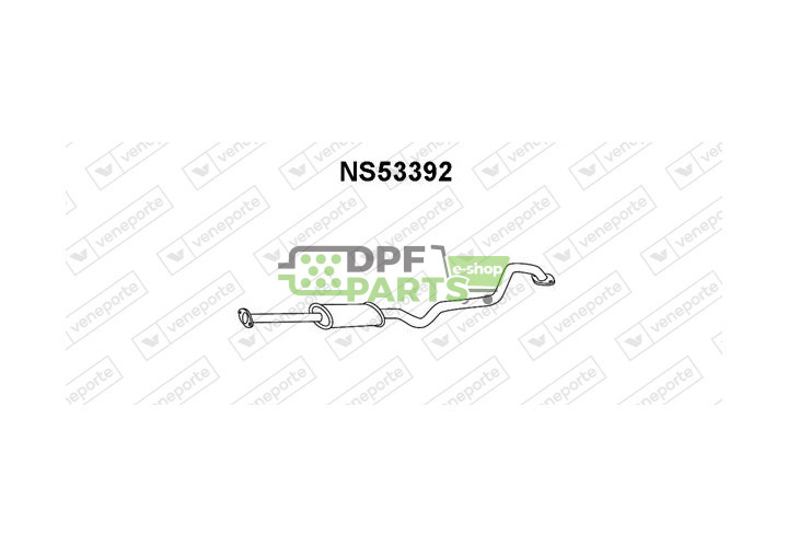 Tłumik NISSAN - 20300BM500 20300BM500KE 