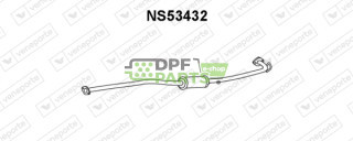 Tłumik NISSAN - 203008H300 203008H30A 203008H310