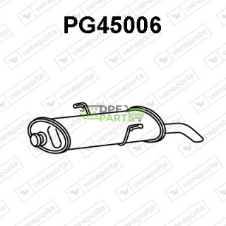 Tłumik PEUGEOT - 1726T5 9809851180 