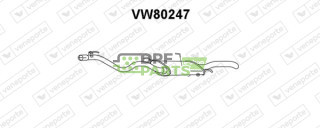 Koncový tlumič výfuku VOLKSWAGEN - 1H9253609D JZW253609C