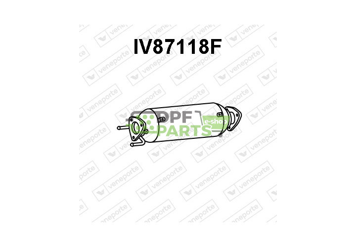 Filtry pevných částic DPF IVECO - 504131264 504131274 504290373