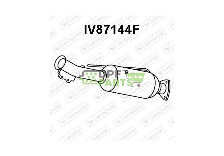 Filtry pevných částic DPF IVECO - 5801550224 5801649615 