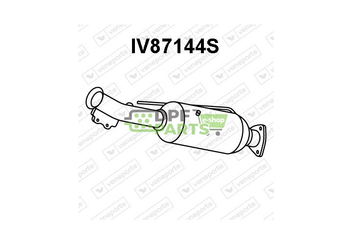 Filtry pevných částic DPF IVECO - 5801550224 5801649615