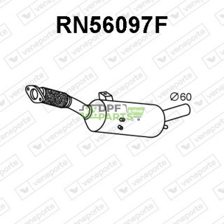 Filtry pevných částic DPF FIAT / NISSAN / OPEL / RENAULT / VAUXHALL - 200100665R 2002000Q2C 6000620091
