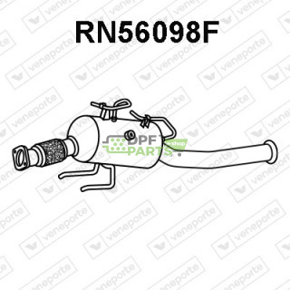 Filtry cząstek stałych DPF NISSAN / OPEL / RENAULT / VAUXHALL - 200102002R 200108434R 200109939R