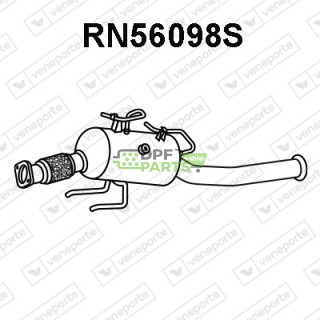 Filtry pevných částic DPF NISSAN / OPEL / RENAULT / VAUXHALL - 200102002R 200108434R 200109939R