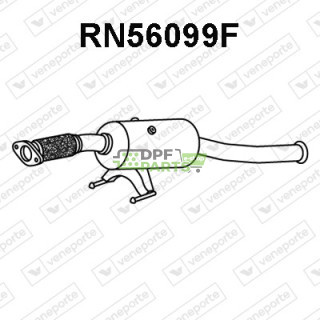 Filtry pevných částic DPF NISSAN / OPEL / RENAULT / VAUXHALL - 200102147R 200104369R 2002000Q1J