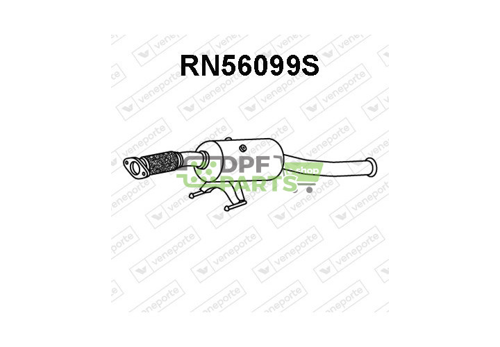 Filtry cząstek stałych DPF NISSAN / OPEL / RENAULT / VAUXHALL - 200102147R 200104369R 2002000Q1J