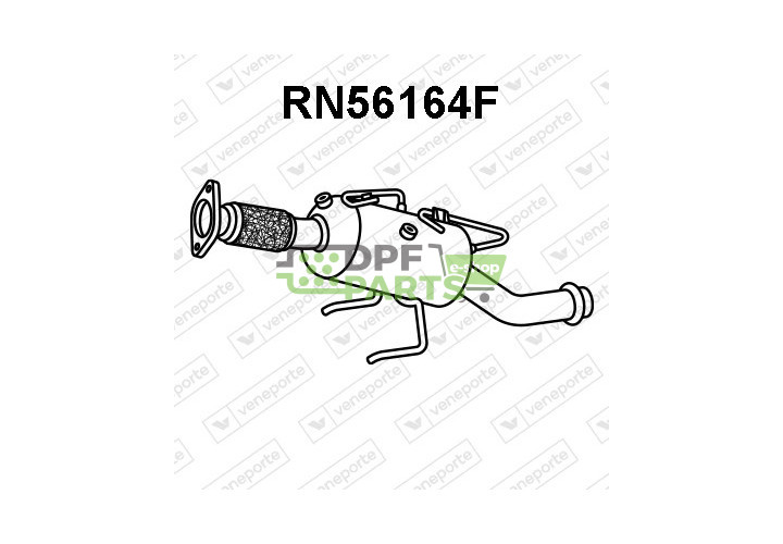 Filtry cząstek stałych DPF NISSAN / OPEL / RENAULT / VAUXHALL - 200106883R 95524250 