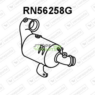 Filtry pevných částic DPF DACIA / MITSUBISHI / NISSAN / RENAULT - 208A000QAJ 208A000QAR 208A00340R