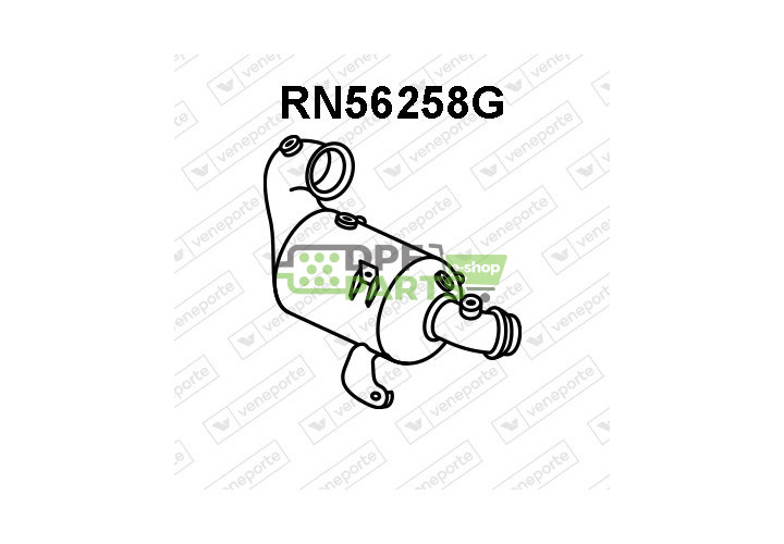 Filtry pevných částic DPF DACIA / MITSUBISHI / NISSAN / RENAULT - 208A000QAJ 208A000QAR 208A00340R