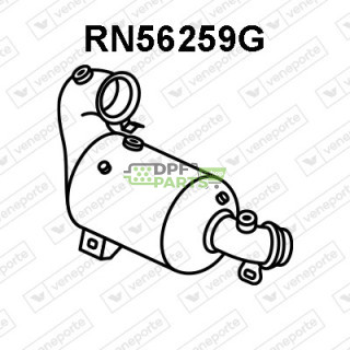 Filtry cząstek stałych DPF DACIA / NISSAN / RENAULT - 208A02357R 208A02587R 208A07291R