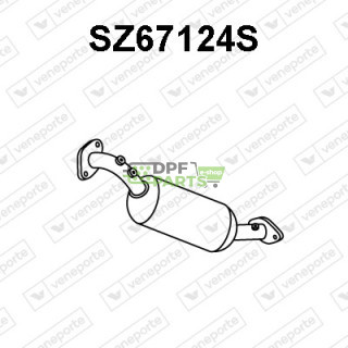 Filtry pevných částic DPF SUZUKI - 1419067J20H02 1419067J21H02 1419067J30H02