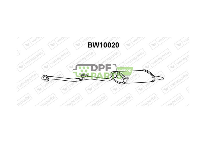 Tłumik BMW - 18101705789 18101719498 