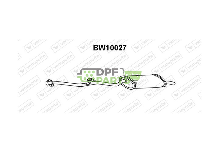 Tłumik BMW - 18111719202  