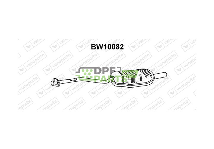 Koncový tlumič výfuku BMW - 18101723610 18101737097 