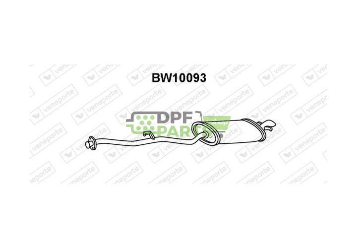 Tłumik BMW - 18102245524 18312245524 