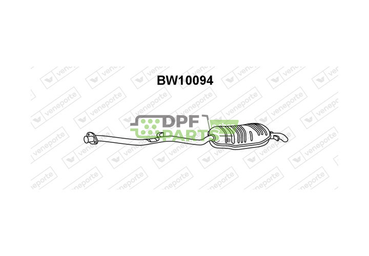 Tłumik BMW - 18102244301 18102244886 