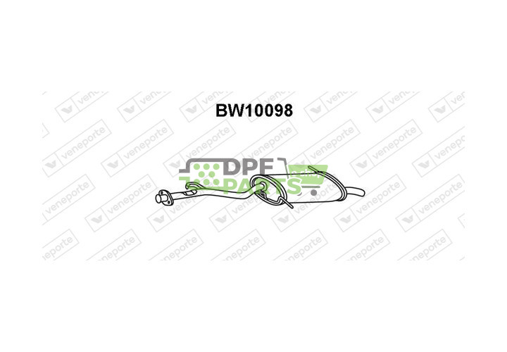 Tlumič BMW - 18101247415
