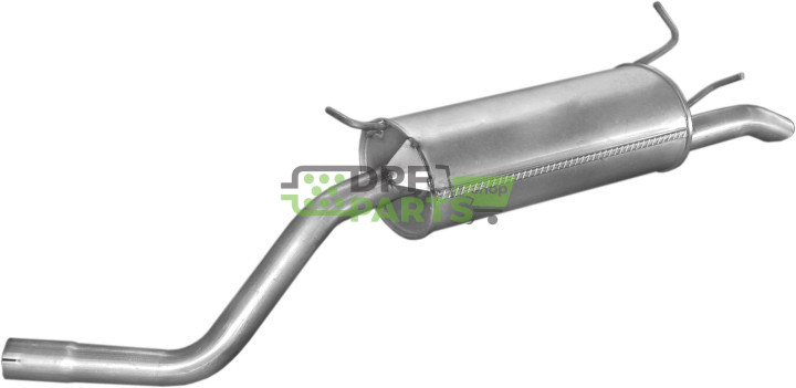 Koncový tlumič výfuku Renault Megane 2.0i kat  16V, Polmo 21.73 A, OE 7700844699