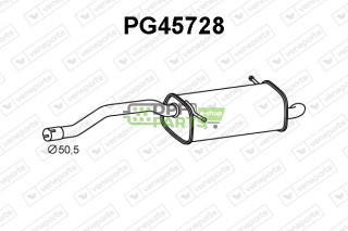 Tłumik CITROËN / PEUGEOT - 1730GW  