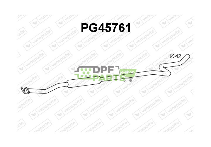 Tłumik PEUGEOT - 1717GG  