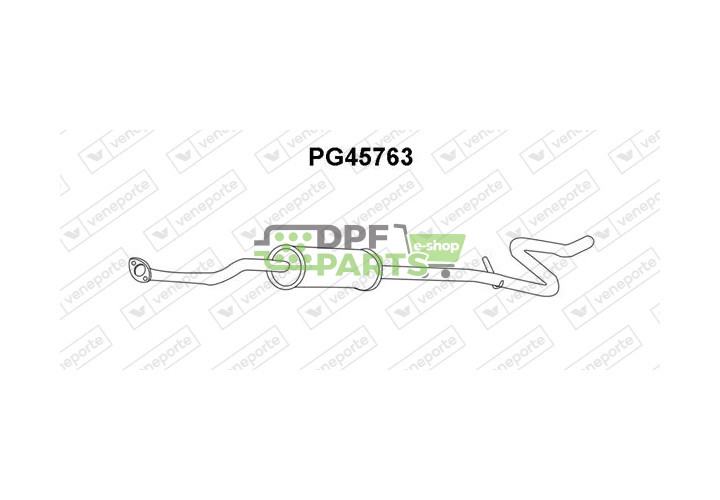 Tłumik PEUGEOT - 1717GH 1717GT 