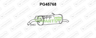 Tłumik PEUGEOT - 173083  