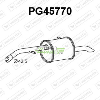 Tłumik PEUGEOT - 1730AH 1730HV 
