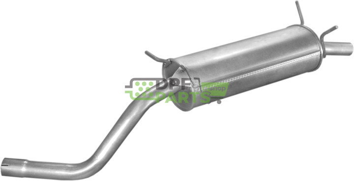 Koncový tlumič výfuku Renault Megane I Coupe,Cabrio 2.0e 95-99, Polmo 21.75 A, OE 7700844700
