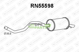 Tłumik RENAULT - 200103241R 200109390R 