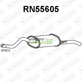 Tłumik RENAULT - 7700435261 8200043367 