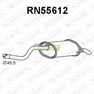 Tłumik RENAULT - 7700432205 8200103974 8200346922