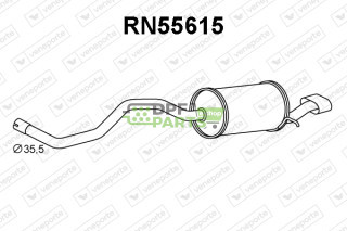 Tłumik RENAULT - 200101408R  