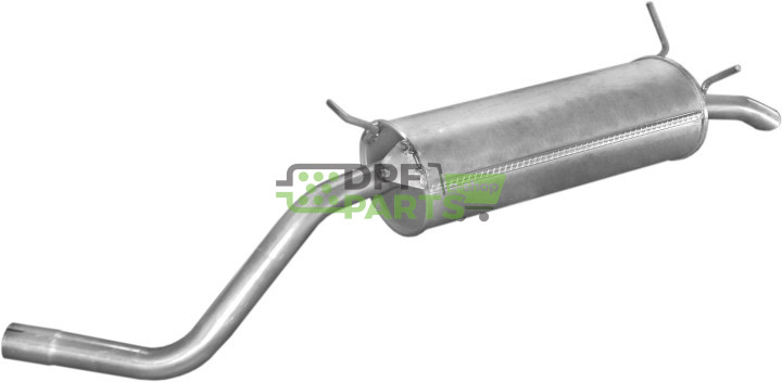 Koncový tlumič výfuku Renault Megane 1.9D  95-, Polmo 21.79 A, OE 7700844703