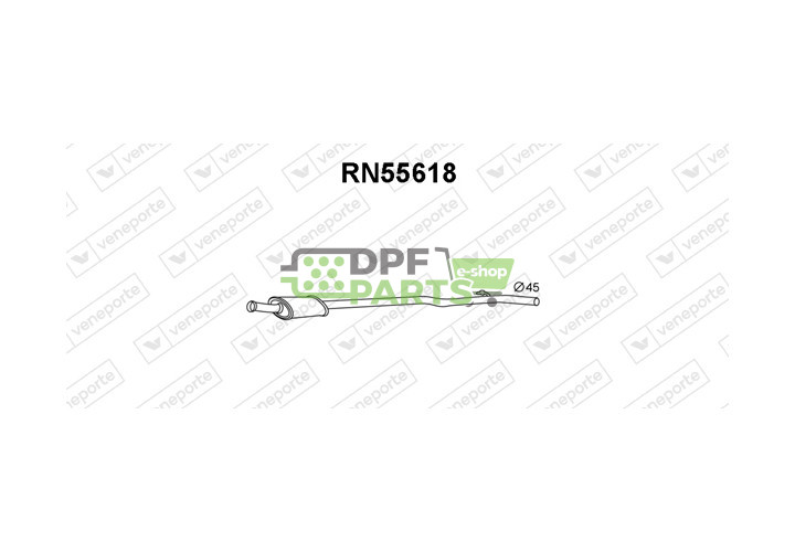 Tłumik RENAULT - 7700419246  