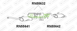 Tłumik RENAULT - 6025312616  