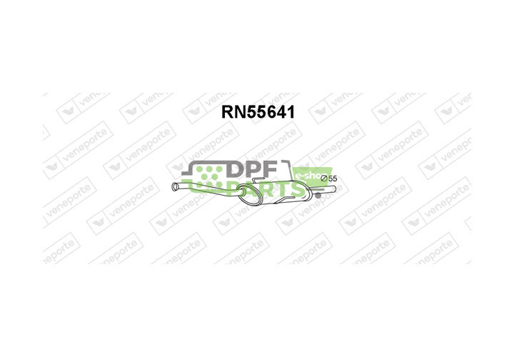 Tłumik RENAULT - 6025312616