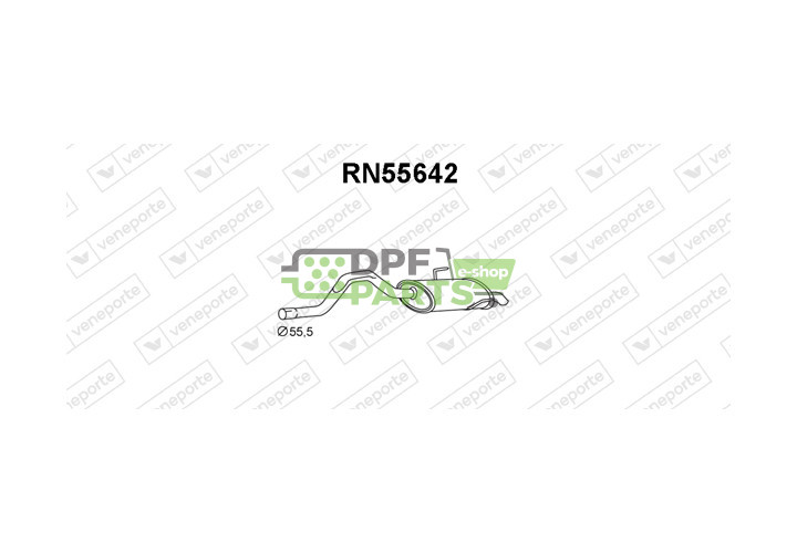 Tłumik RENAULT - 6025312616