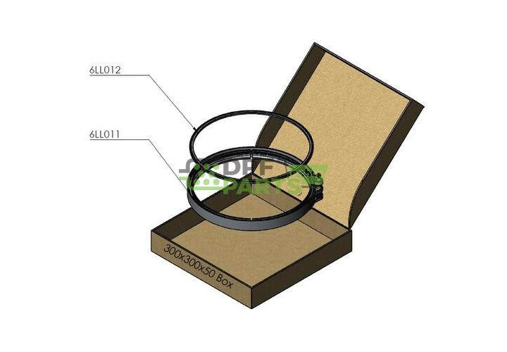 Zestaw montażowy DPF DAF EURO 6 - 1976845