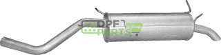 Koncový tlumič výfuku Renault Megane I/Scenic I, Polmo 21.81 A, OE 77.00.423.040