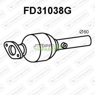 Filtry cząstek stałych DPF FOCUS IV EcoBoost 1.0Turbo H/B/Br 05/18-10/19 - 2331065 2346505 JX615L230GA JX615L230GC